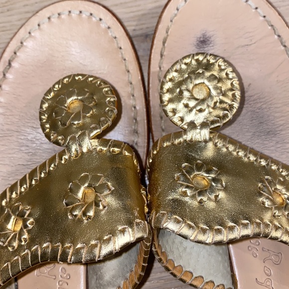 Jack Rogers gold 8.5 sandals - Picture 3 of 4